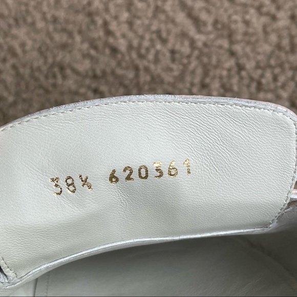 Bruno Magli Mark Flat Loafer Mule - Sand Croc-Print Leather Sz 38.5 NWOT - Picture 12 of 12